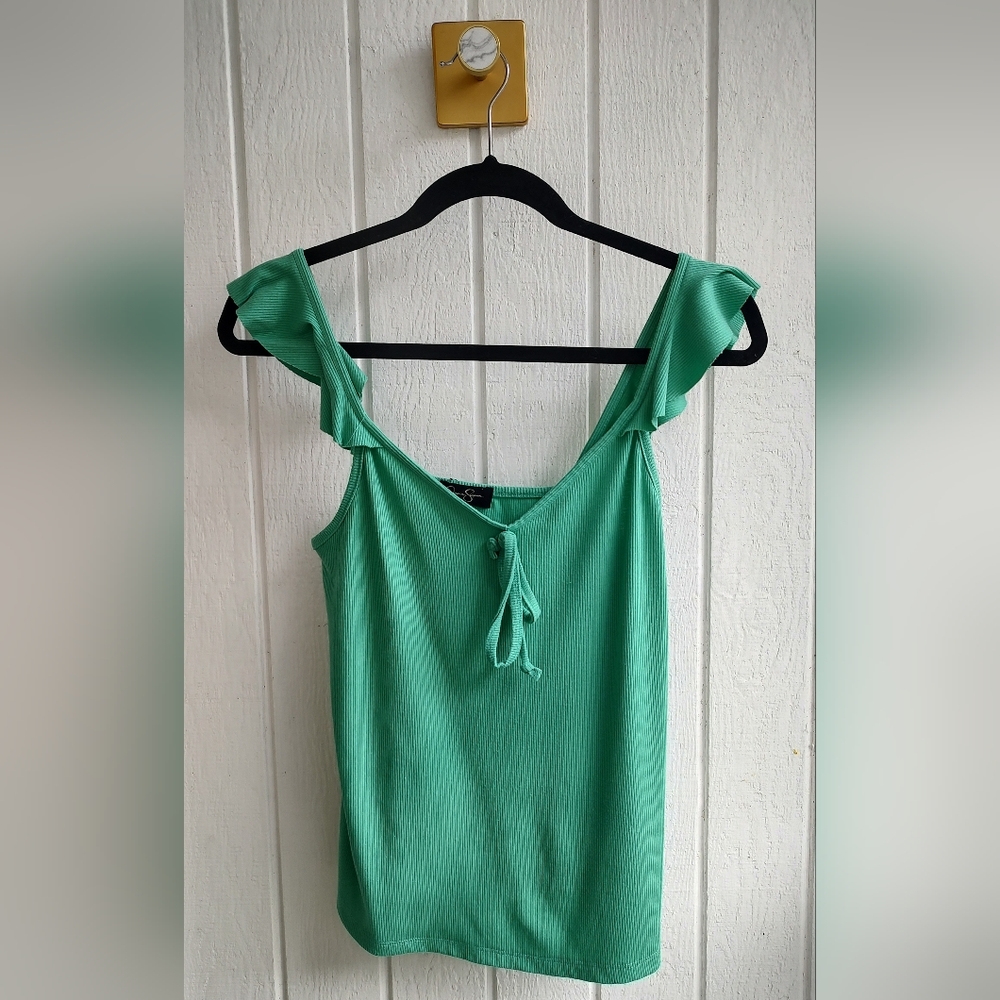 Jessica Simpson turquoise tank top